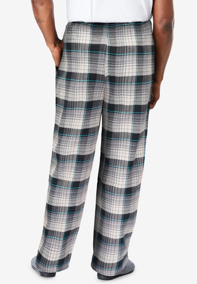 Flannel Plaid Pajama Pants image number 3