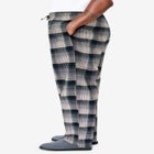 Flannel Plaid Pajama Pants image number null