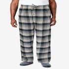 Flannel Plaid Pajama Pants image number null
