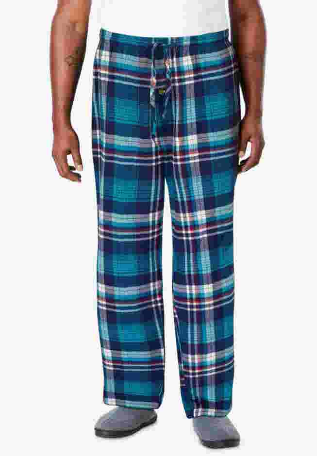 Flannel Plaid Pajama Pants image number 0