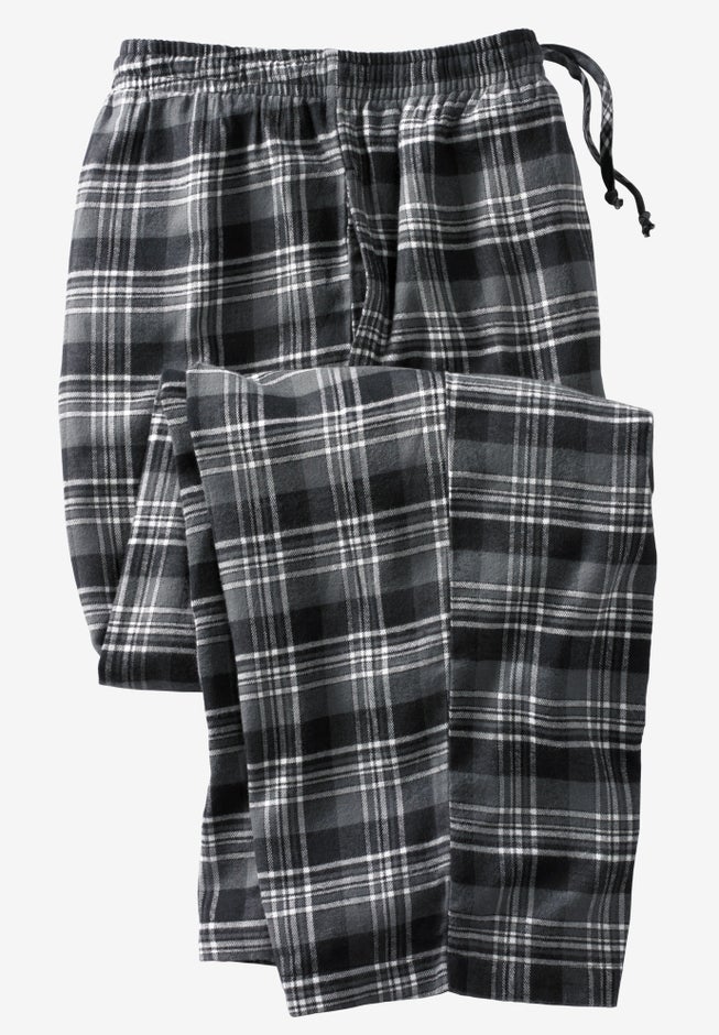 Flannel Plaid Pajama Pants image number 0