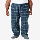 Flannel Plaid Pajama Pants image number null