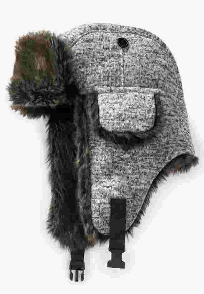 Extra Large Fur Trim Hat image number 0