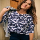 Plus Size Cotton Ultimate Long Sleeve Crewneck Tee image number null