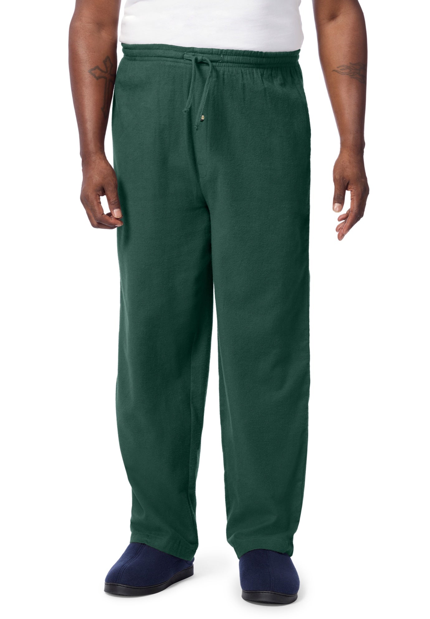 Solid Flannel PJ Pants image number 2