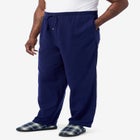 Solid Flannel PJ Pants image number null