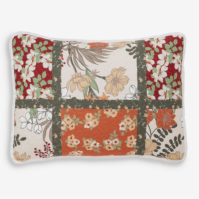olivia patchwork standard sham image number 0