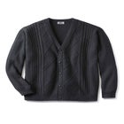 Shoreman&rsquo;s Cardigan Cable Knit Sweater image number 2