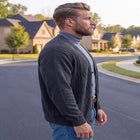 Shoreman&rsquo;s Cardigan Cable Knit Sweater image number 4