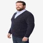 Shoreman’s Cardigan Cable Knit Sweater image number null