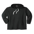 Fleece longer-length pullover hoodie image number null