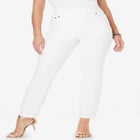 Comfort Waist Stretch Denim Straight Leg Jean image number null