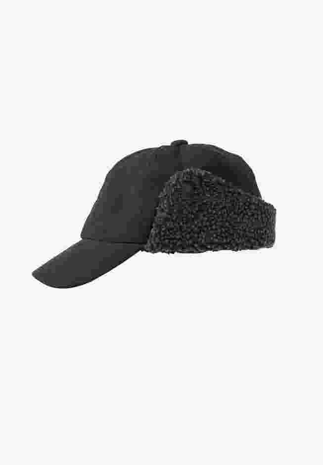Fur Trim Baseball Cap image number 0
