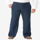 Side-Elastic Wide Leg 5-Pocket Jeans image number null