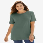 Perfect Short-Sleeve Crewneck Tee image number null
