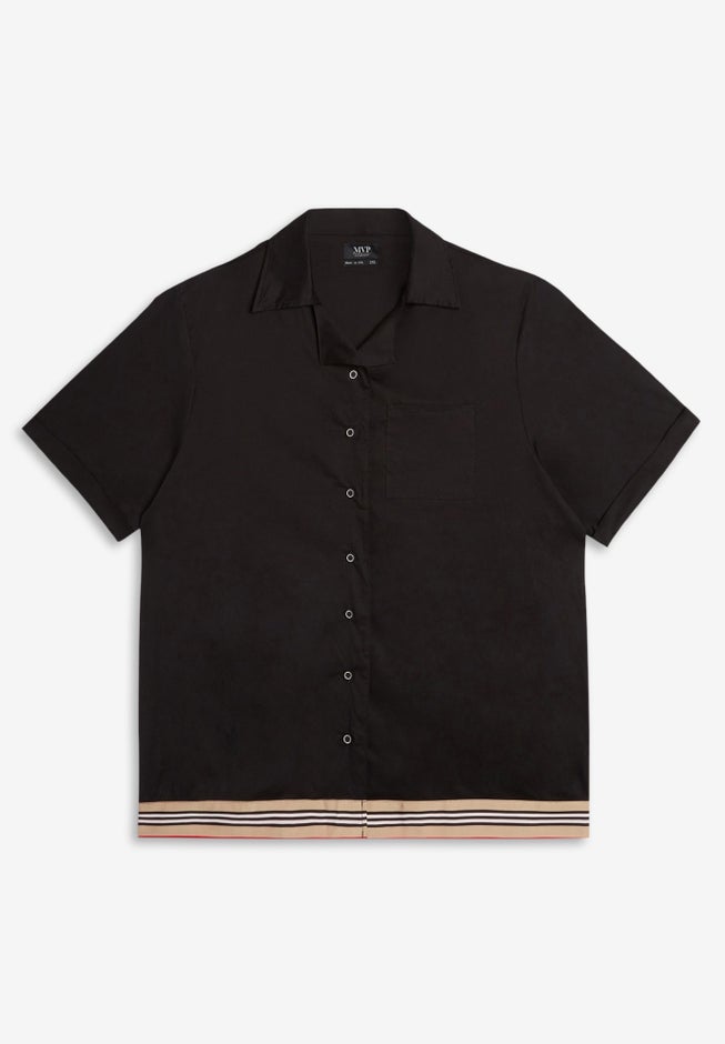 Stretch Cotton Bowling Shirt image number null