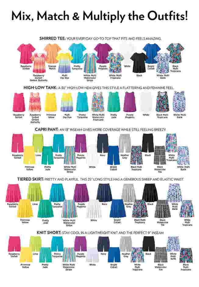 Elastic-Waist Knit Capri Pant image number 3