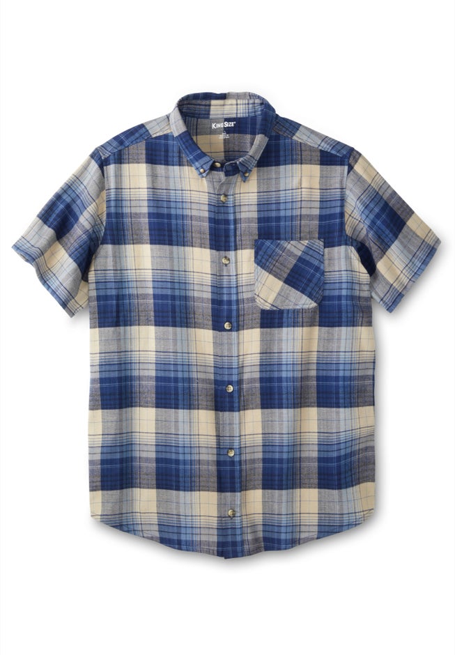  Short Sleeve Flannel Shirt image number 2
