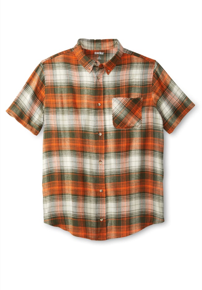  Short Sleeve Flannel Shirt image number 2