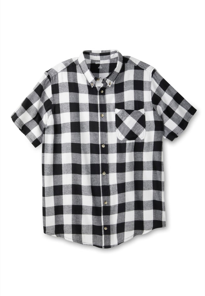  Short Sleeve Flannel Shirt image number 1