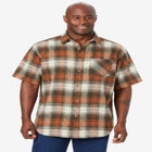  Short Sleeve Flannel Shirt image number null