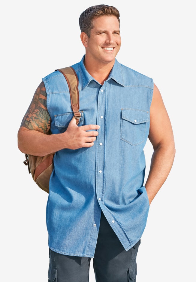 Western Snap Front Muscle Shirt image number 0