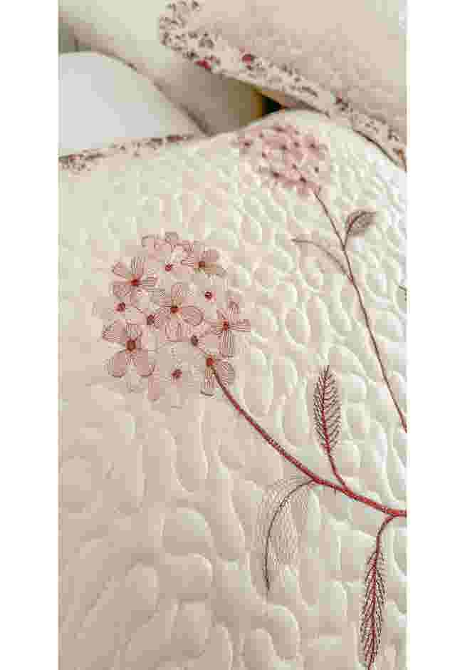Margaret Embroidered Bedspread image number 4