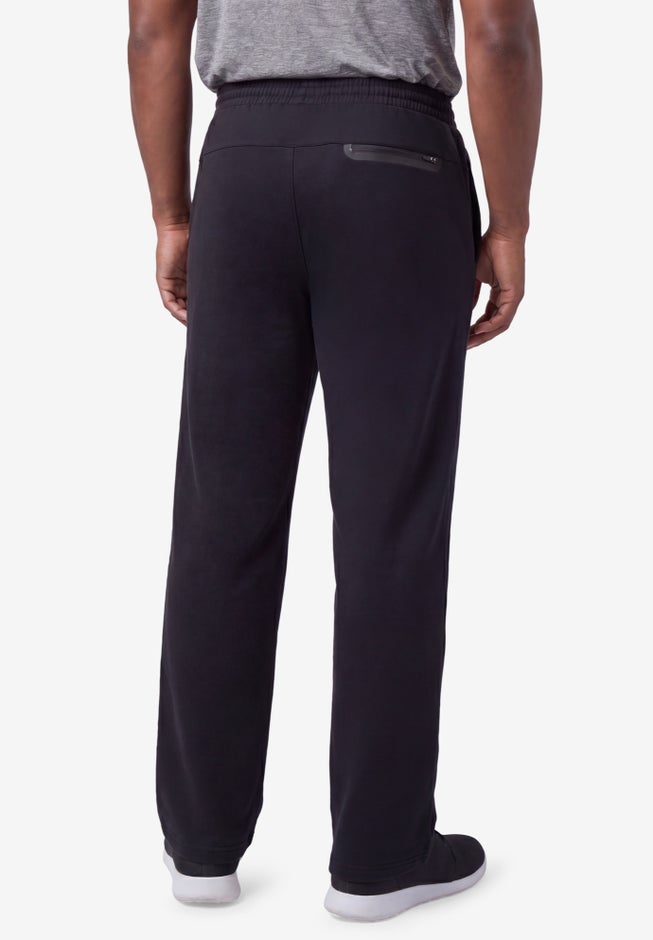 Rubberized Zip Fleece Sweatpant image number 1
