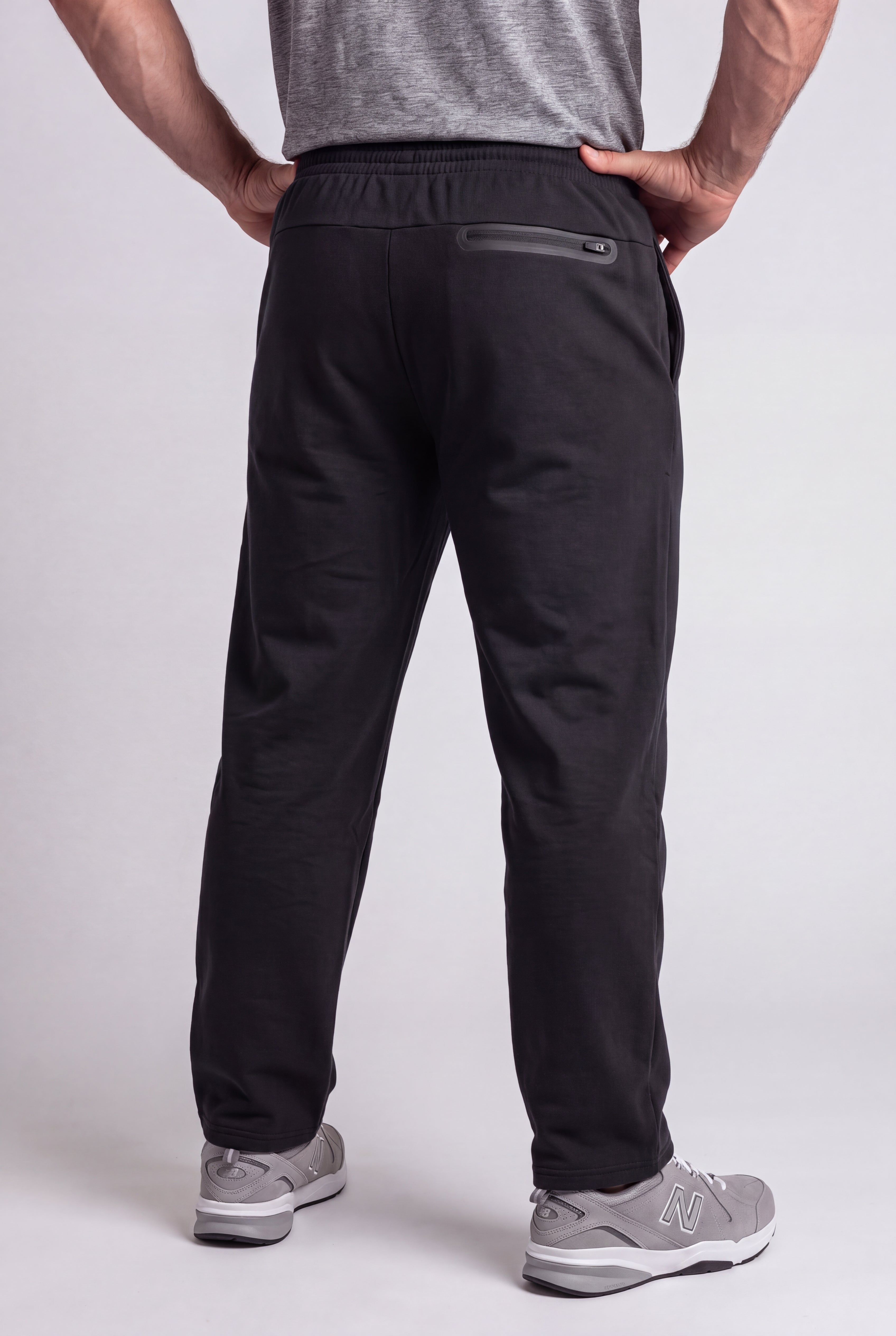 Rubberized Zip Fleece Sweatpant image number 4