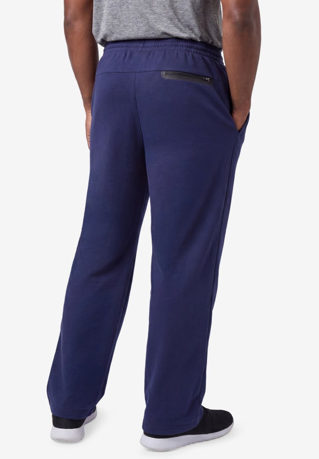 Rubberized Zip Fleece Sweatpant image number 1