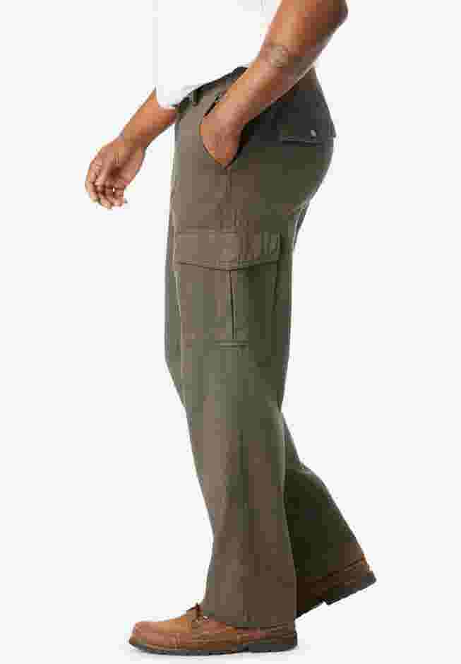 Renegade Side-Elastic Waist Cargo Pants image number 1