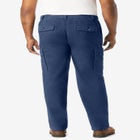 Renegade Side-Elastic Waist Cargo Pants image number null