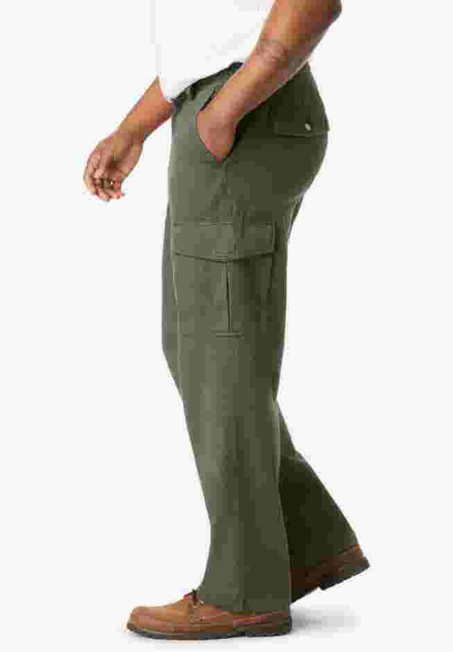 Renegade Side-Elastic Waist Cargo Pants image number 2