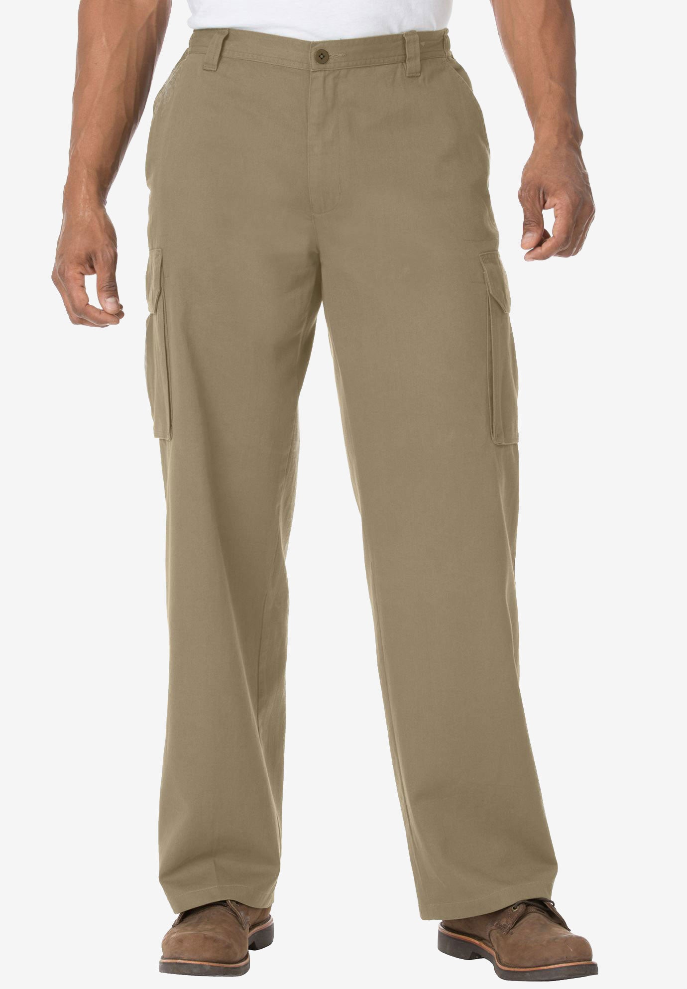 Renegade Side-Elastic Waist Cargo Pants image number 0