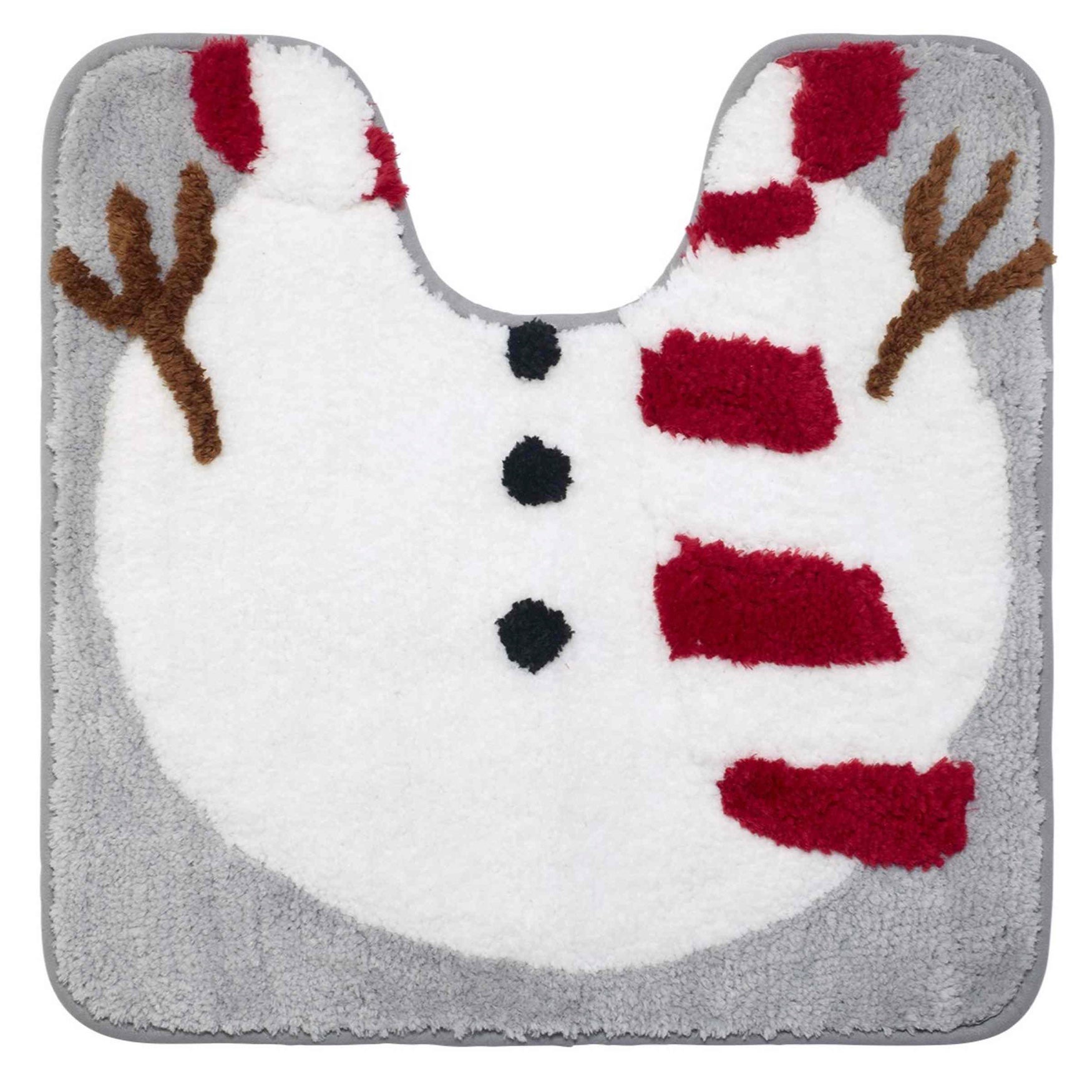 Snowman Flakes 3-Piece Contour Rug Set image number 6
