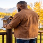 Flannel-Lined Twill Shirt Jacket image number 3