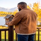 Flannel-Lined Twill Shirt Jacket image number 3