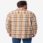 Fleece-Lined Flannel Shirt Jacket image number null