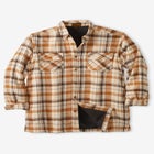 Fleece-Lined Flannel Shirt Jacket image number null