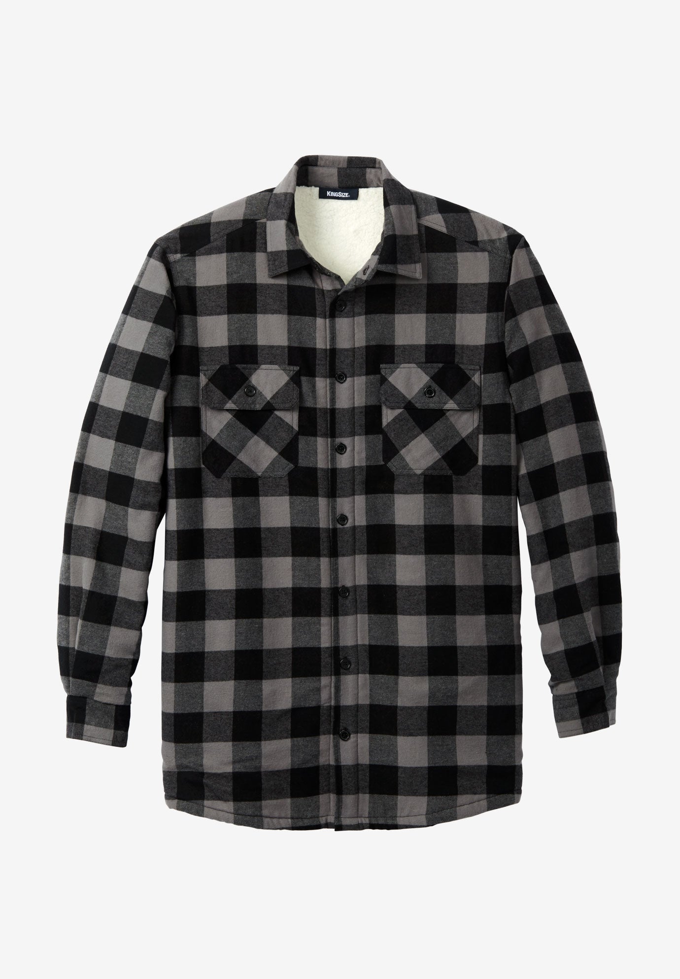 Fleece Sherpa Shirt Jacket image number 0