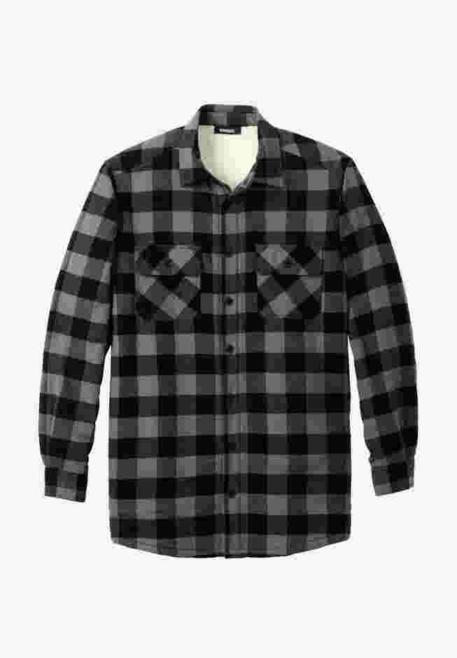 Fleece Sherpa Shirt Jacket image number 0