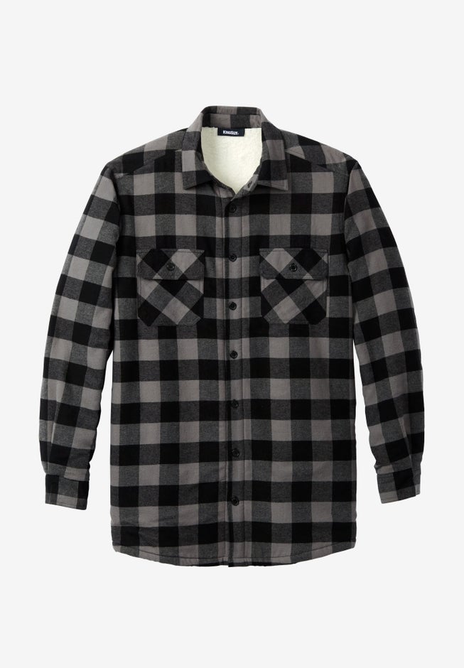 Fleece Sherpa Shirt Jacket image number 0