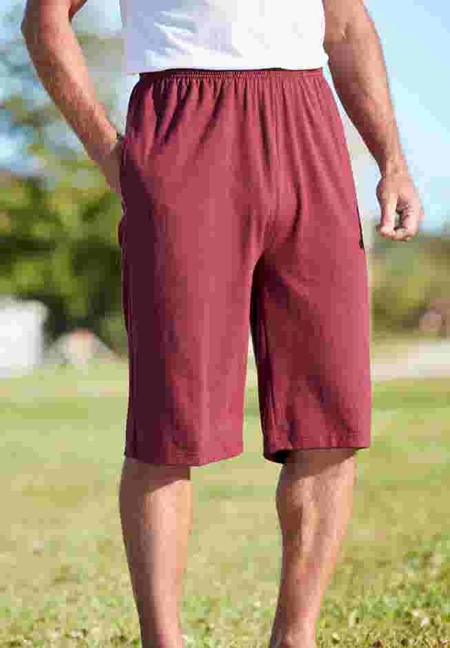 Lightweight Extra Long Jersey Shorts image number 2