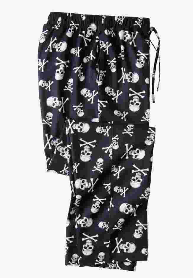 Flannel Novelty Pajama Pants image number 0