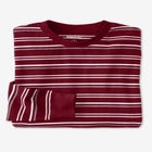 Waffle-Knit Thermal Crewneck Tee image number null