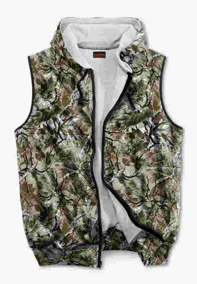 Thermal-Lined Fleece Vest image number 0