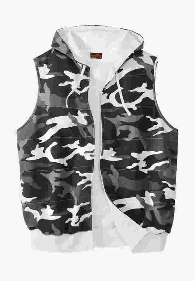 Thermal-Lined Fleece Vest image number 0