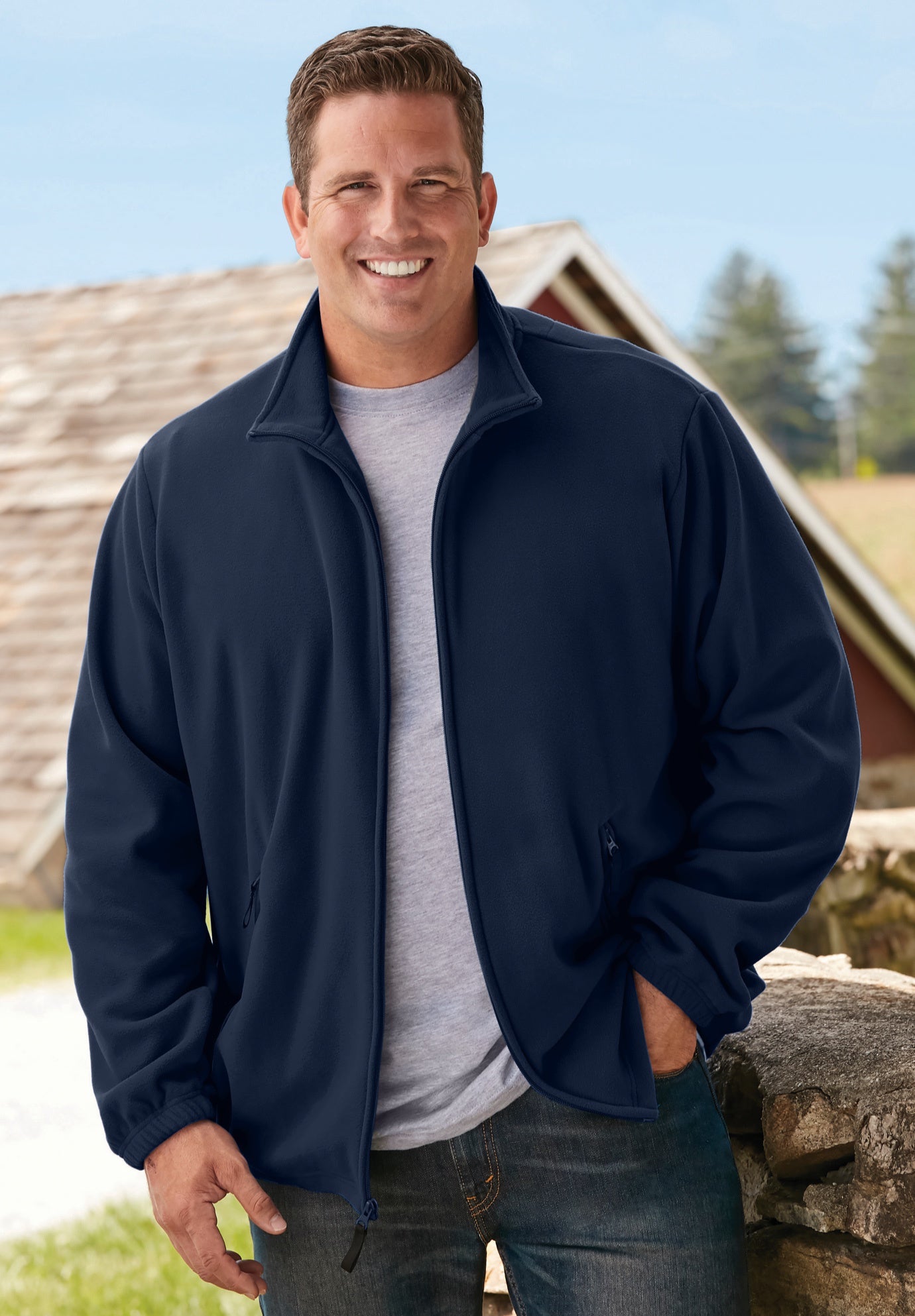 Explorer Plush Fleece Full-Zip Jacket image number 4