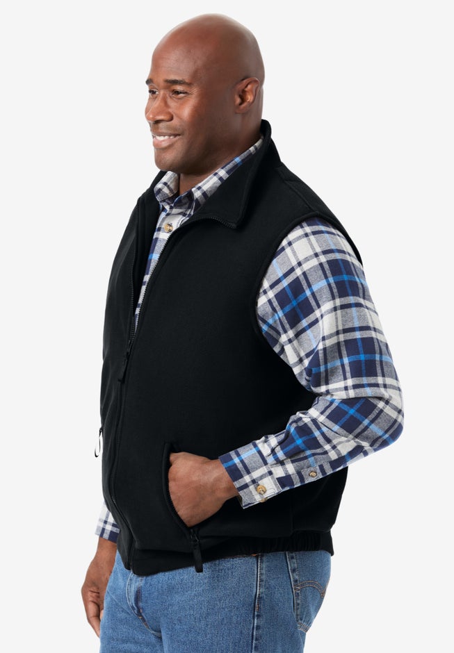 Explorer Plush Fleece Zip Vest image number 1
