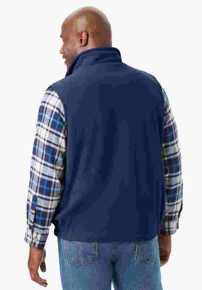 Explorer Plush Fleece Zip Vest image number 1